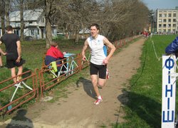 На фінішній прямій Олександр Христенко (ІІ місце)